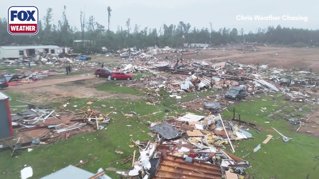 See it: Drone video captures severe tornado damage in Mississippi