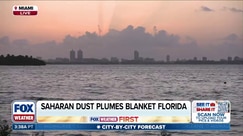 Miami wakes up to hazy skies as Saharan dust blankets Florida