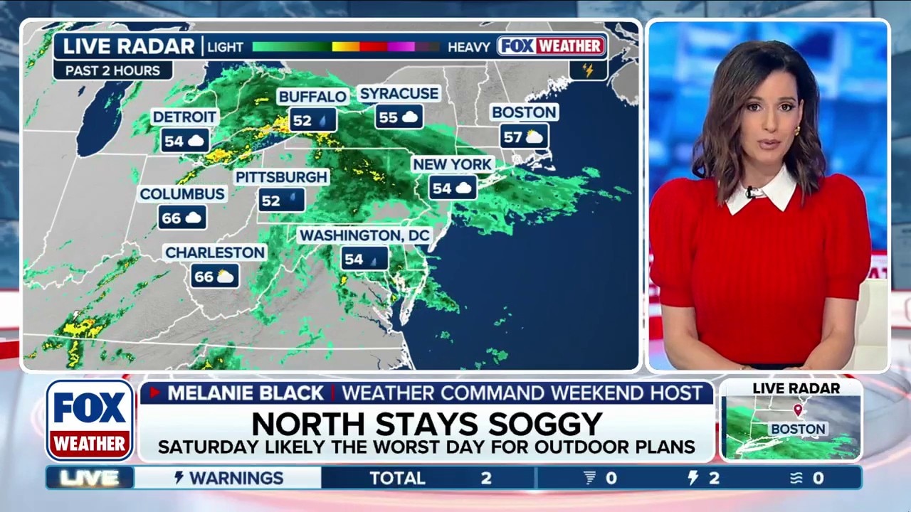 Watch Soggy weather dampens Memorial Day weekend for millions on the ...