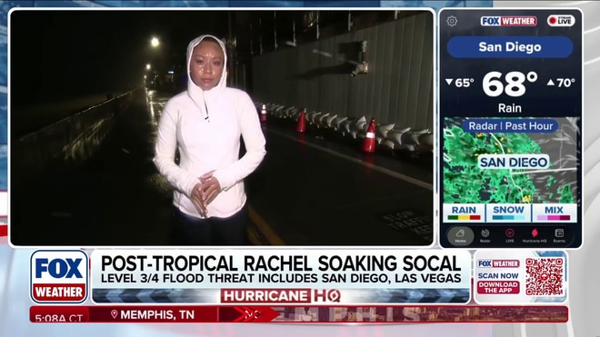 Post-Tropical Storm Rachel to unleash rare tropical impacts of significant Coastal Flood Threat for West Coast