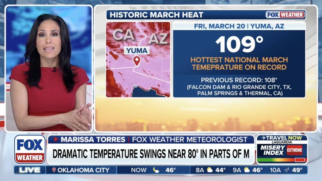 Watch Historic heat wave scorches records in the Southwest with ...