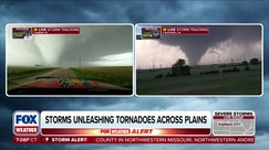 SEVERE WEATHER HQ🌪️: FOX Weather Storm Trackers Intercept Two Tornadoes at Once