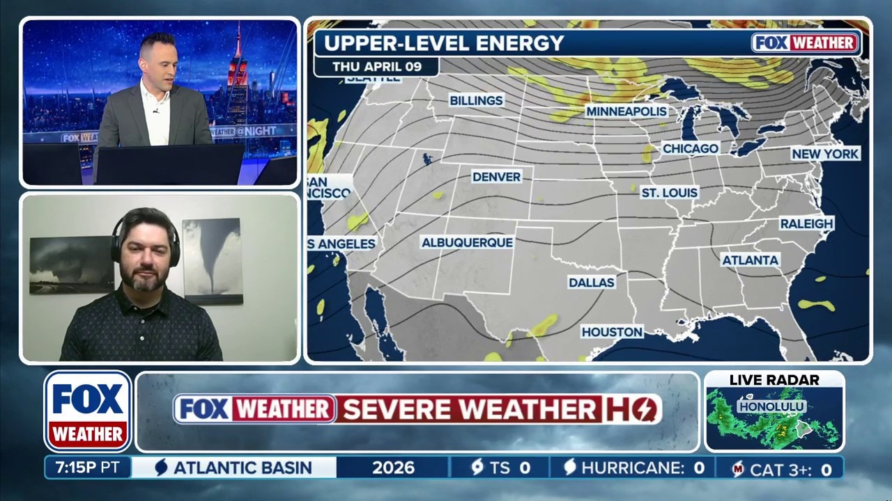 Watch Severe Weather HQ: Four day severe weather saga targets millions ...