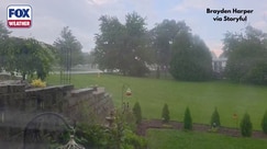 Watch: Downpours soak Georgetown, Kentucky