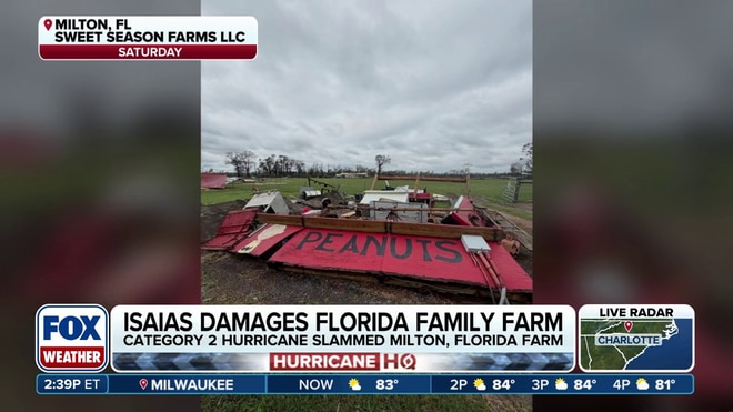 Florida family farm sustains damage due to Isaias