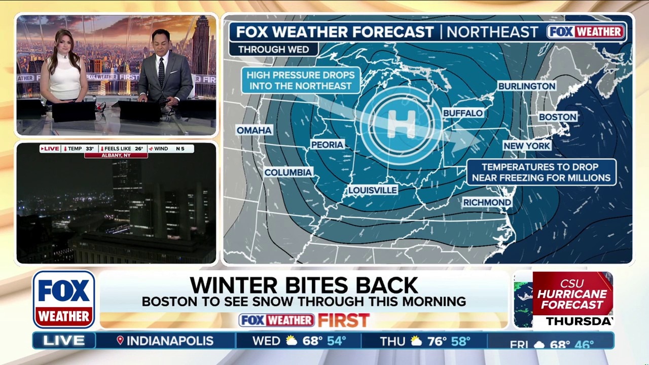 Mid-April winter blast stings more than 40 million across Plains, Midwest and Northeast
