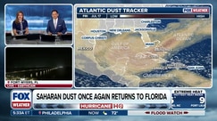 Saharan dust reaches Florida bringing hazy skies, Gulf Coast heat amid hurricane season lull