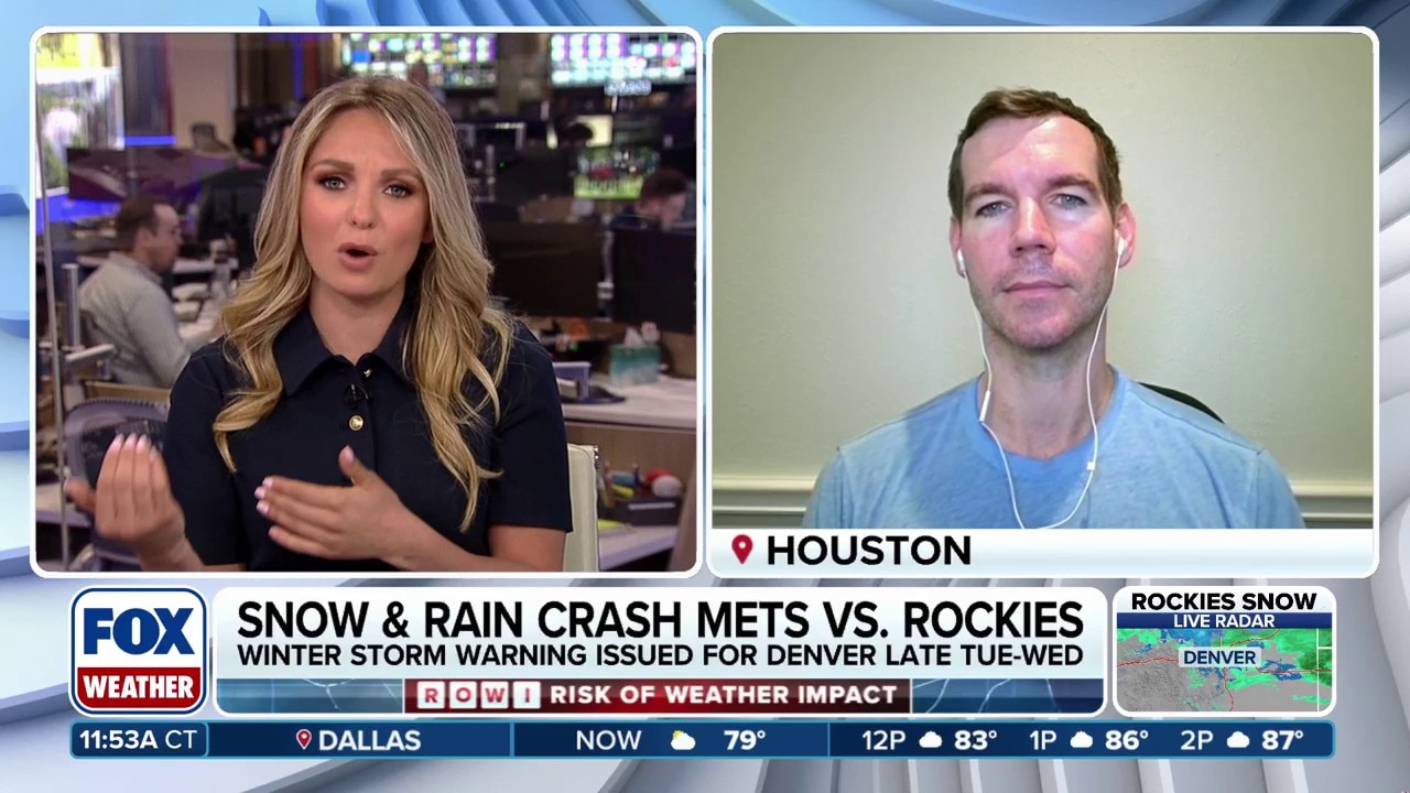 Major League Bummer: Colorado Rockies game postponed due to rain and snow