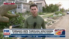 Tornado leaves trail of destruction across cities in Wisconsin's Fox Valley