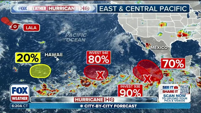 Relentless activity in the Pacific carries on