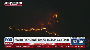 Sandy Fire Erupts In California playlist