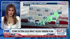 Memorial Day Weekend kicks off to a wet start