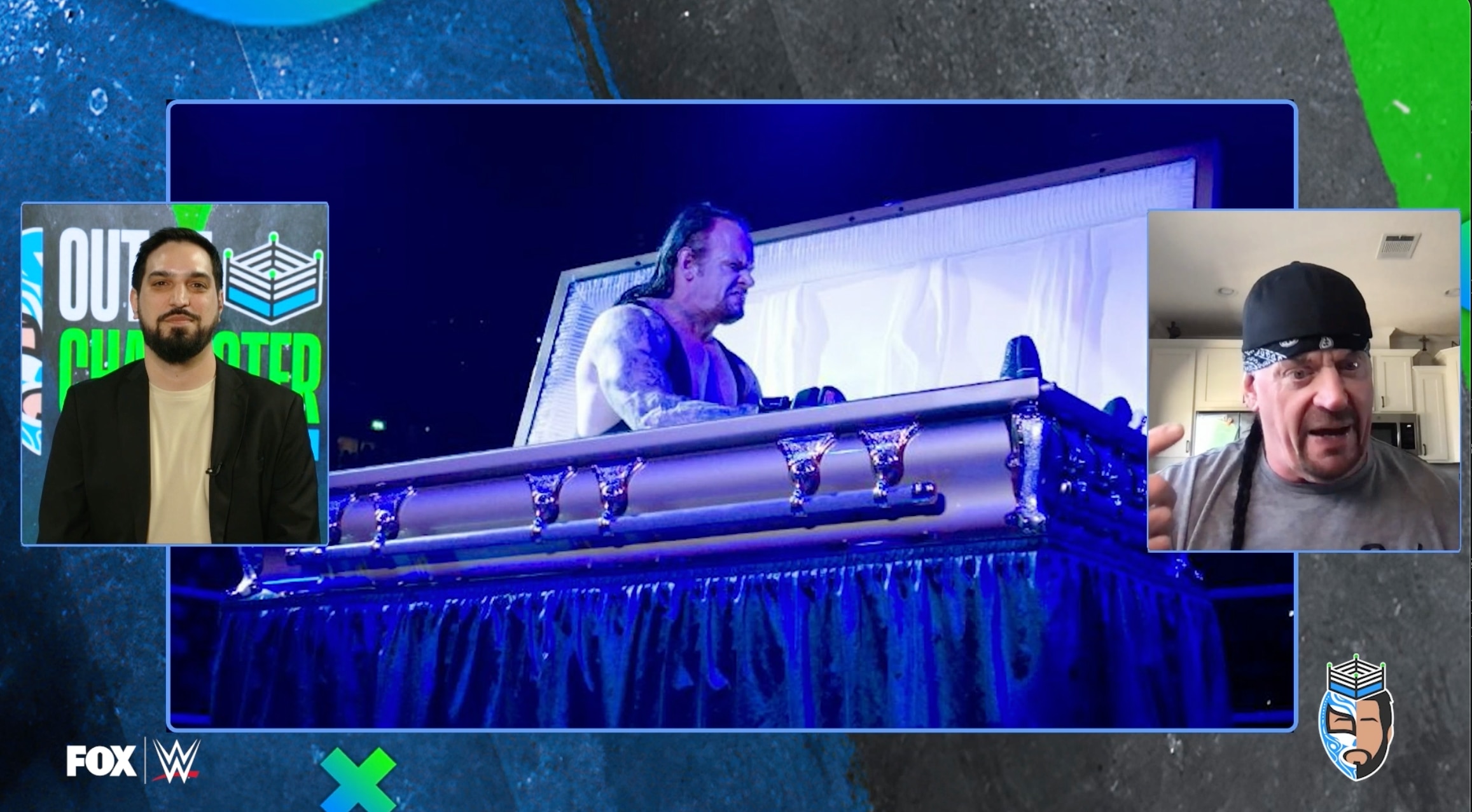 The Undertaker, ‘I grew up around caskets and was in embalming rooms’ I WWE on FOX