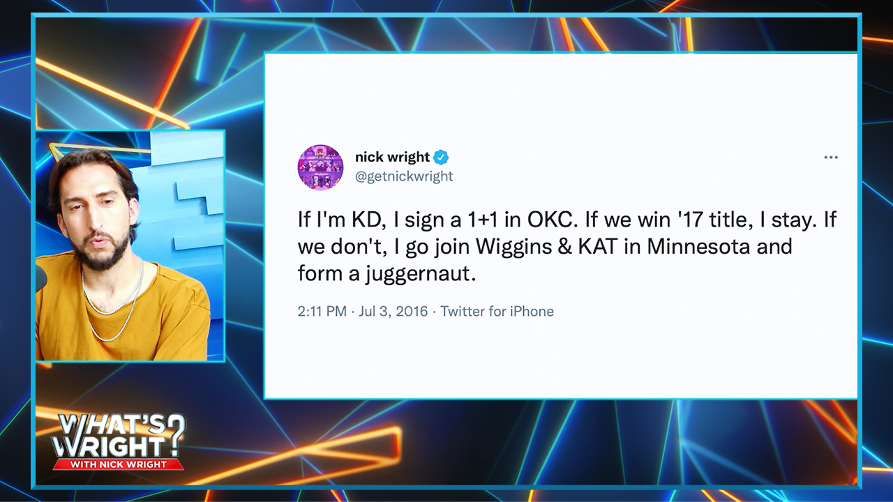 Nick Wright revisits some of his worst takes I What's Wright?