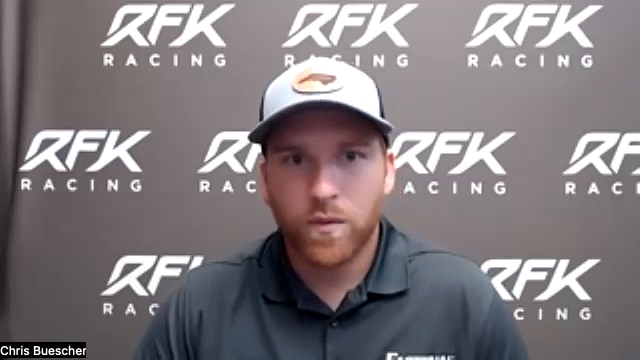 Chris Buescher on international drivers on entry list this weekend at Watkins Glen