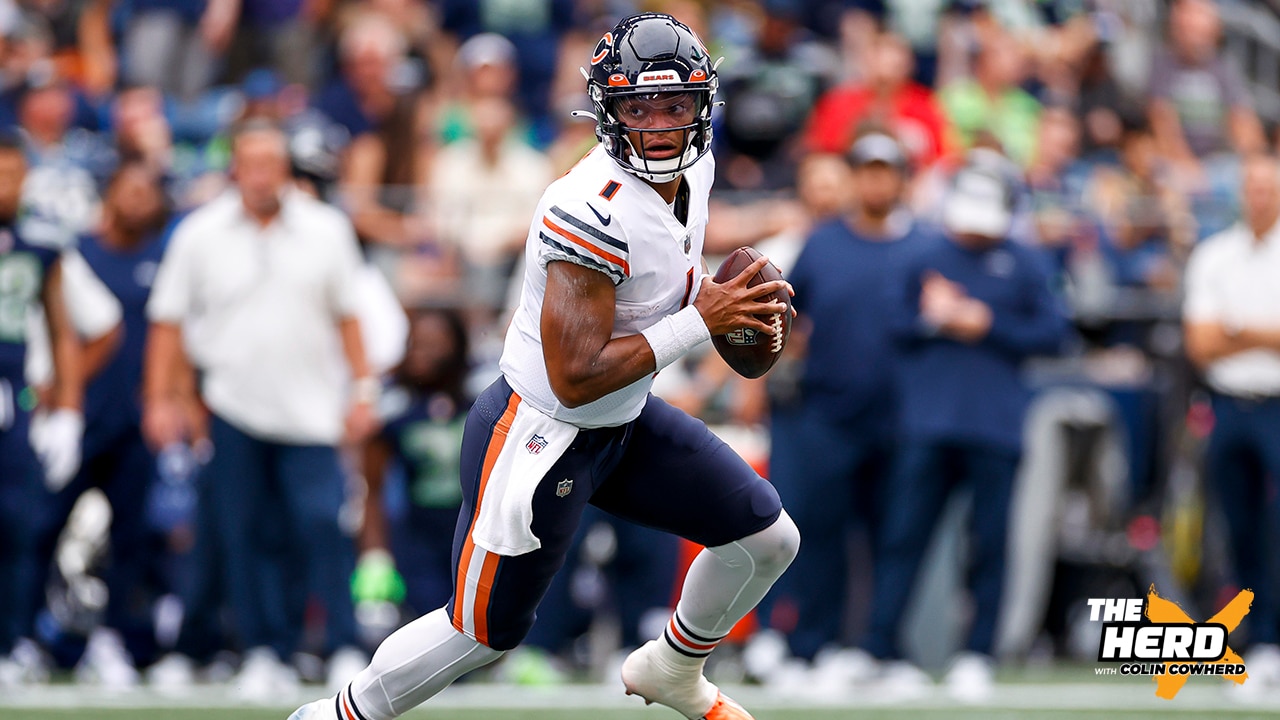 Geoff Schwartz expects Bears QB Justin Fields to have ‘tough’ season | THE HERD