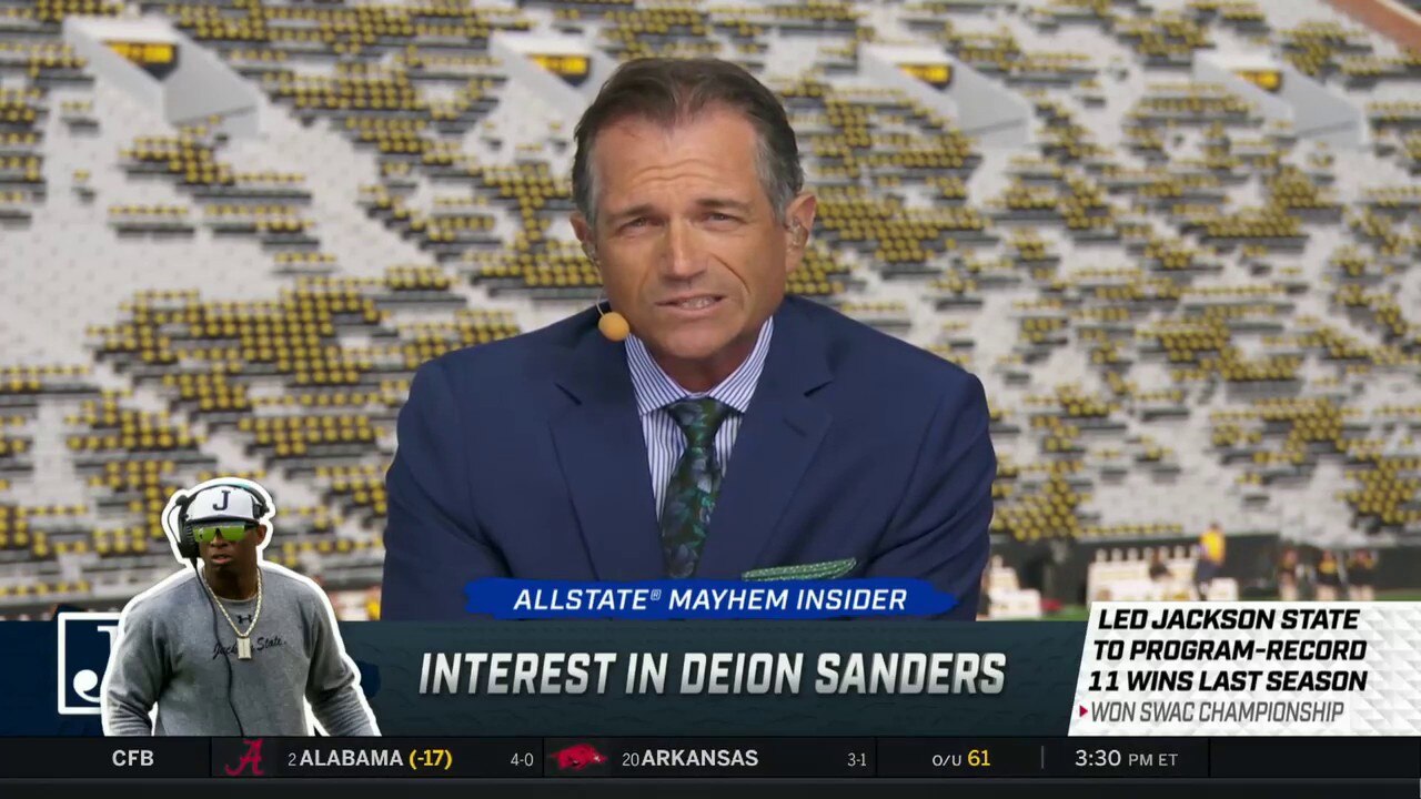 Bruce Feldman joins 'Big Noon Kickoff' to talk Georgia Tech and Auburn's interest in Deion Sanders 