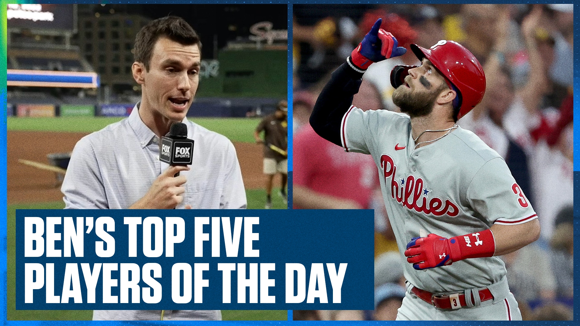 Bryce Harper headlines Ben Verlander’s Top 5 players of the day | Flippin’ Bats