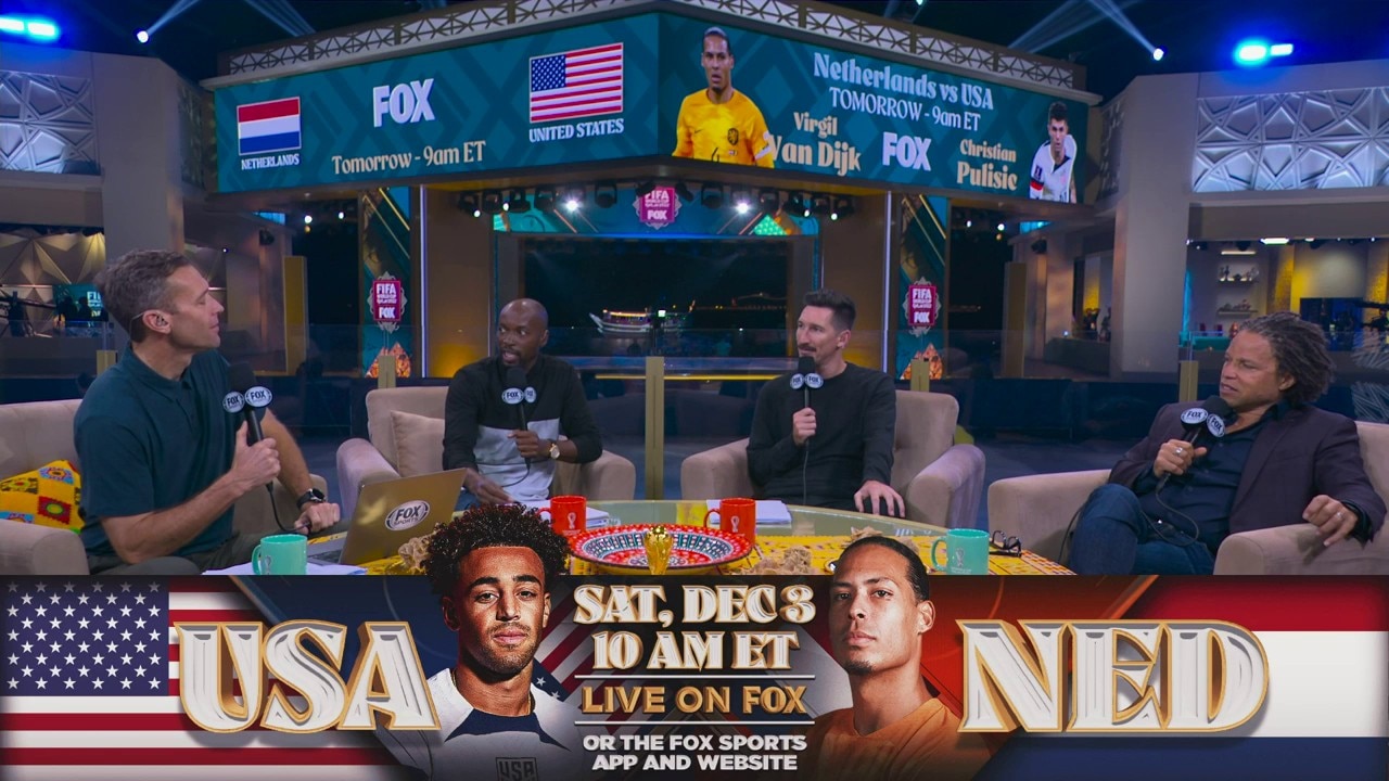 Cobi Jones and DaMarcus Beasley break down the United States' chances against the Netherlands