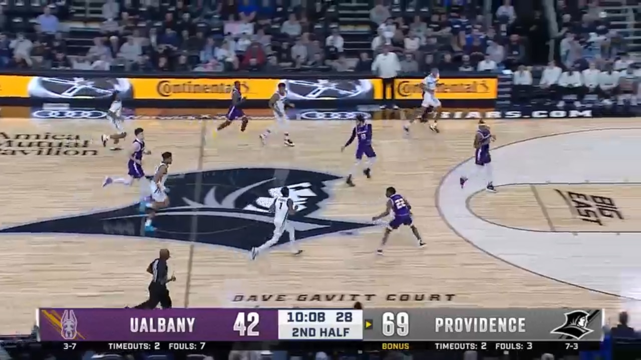 Croswell leads the way in Providence's 93-55 win over Albany
