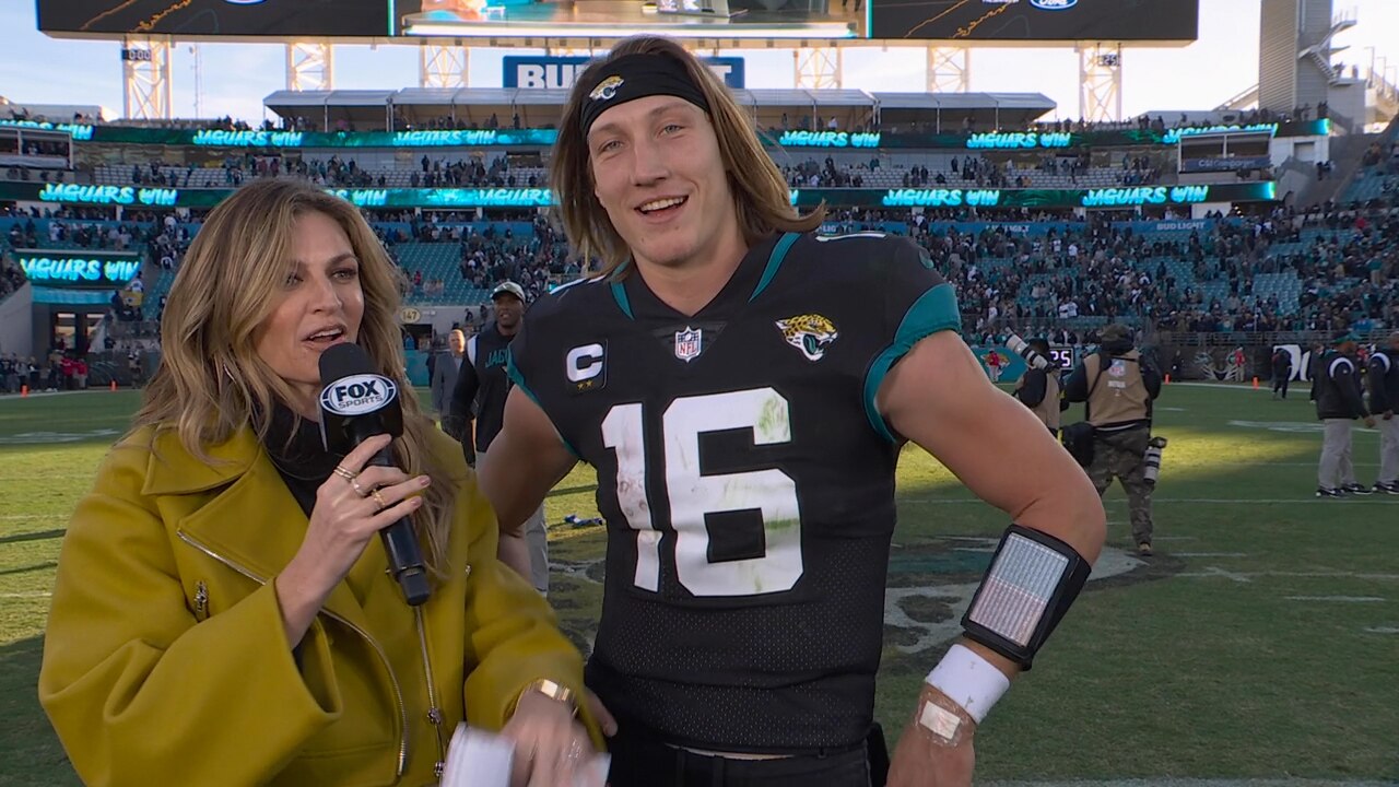 ‘What this team has fought through this year’ - Trevor Lawrence talks about the Jaguars perseverance against the Cowboys
