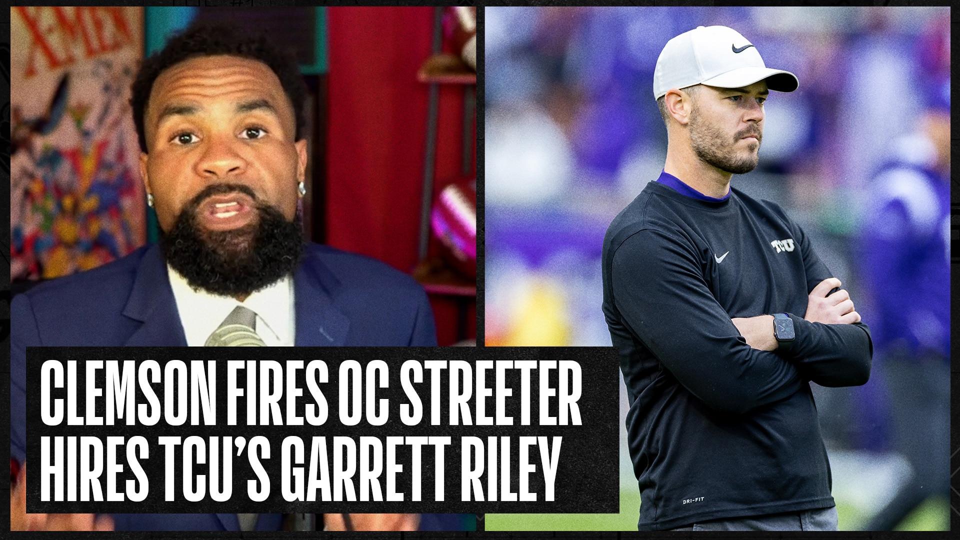 Clemson replaces Brandon Streeter with TCU’s Garrett Riley | Number One College Football Show