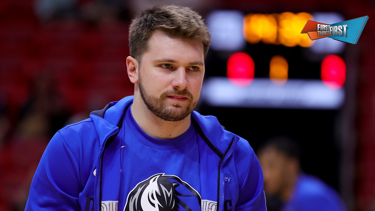 Luka Dončić ‘happy’ in Dallas amidst trade rumors | FIRST THINGS FIRST
