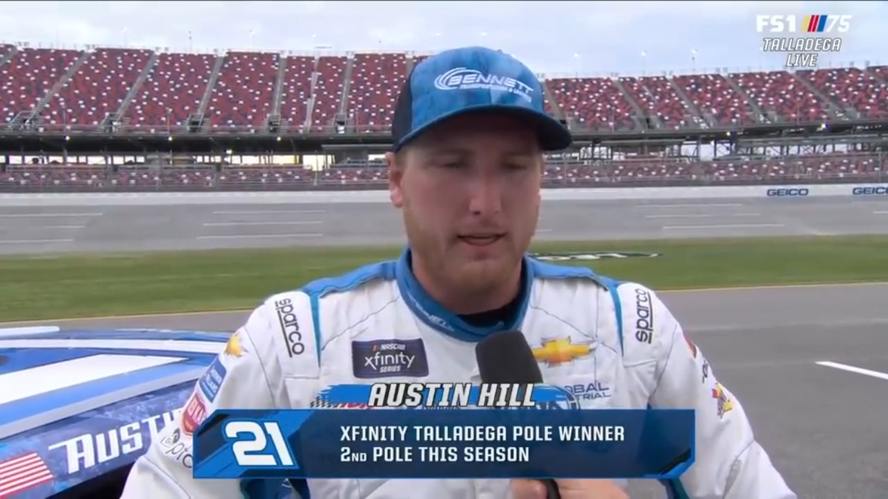 Austin Hill says he is looking for some redemption at Talladega | NASCAR Xfinity Racing Series