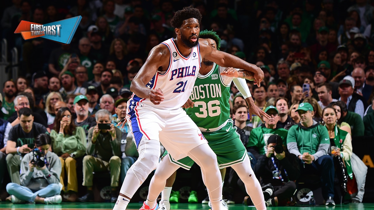 Expect Joel Embiid to look like the MVP tonight in Game 3 vs. Celtics? | FIRST THINGS FIRST