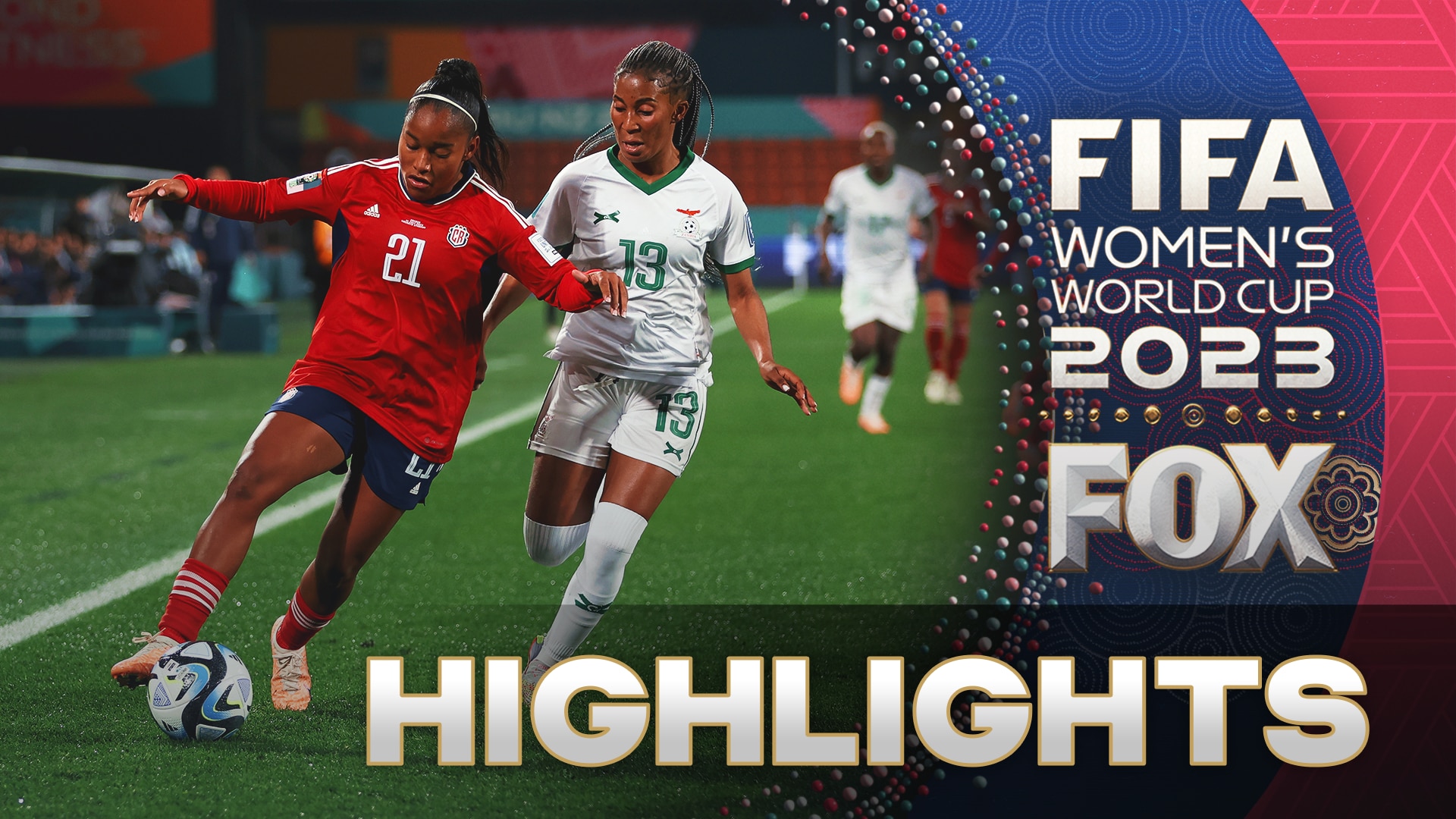 Costa Rica vs. Zambia - Final Score - July 31, 2023 | FOX Sports