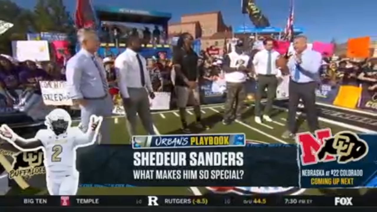 Urban Meyer breaks down Shedeur Sanders’ play in Week 1 win against TCU | Big Noon Kickoff
