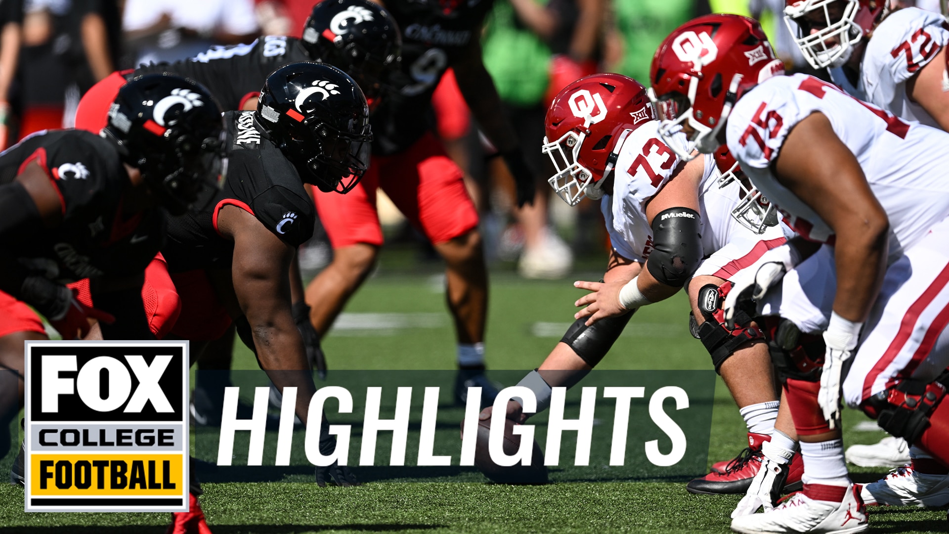 No. 16 Oklahoma Sooners vs. Cincinnati Bearcats Highlights | CFB on FOX