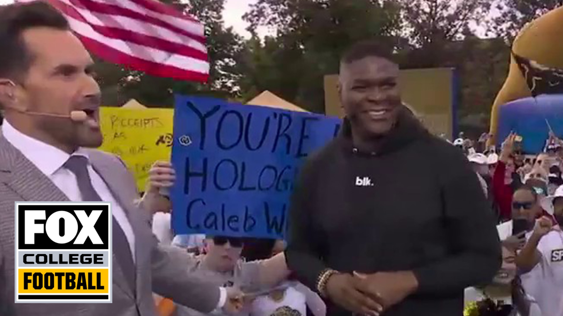 Keyshawn Johnson compares USC's Caleb Williams to Patrick Mahomes | Big Noon Kickoff