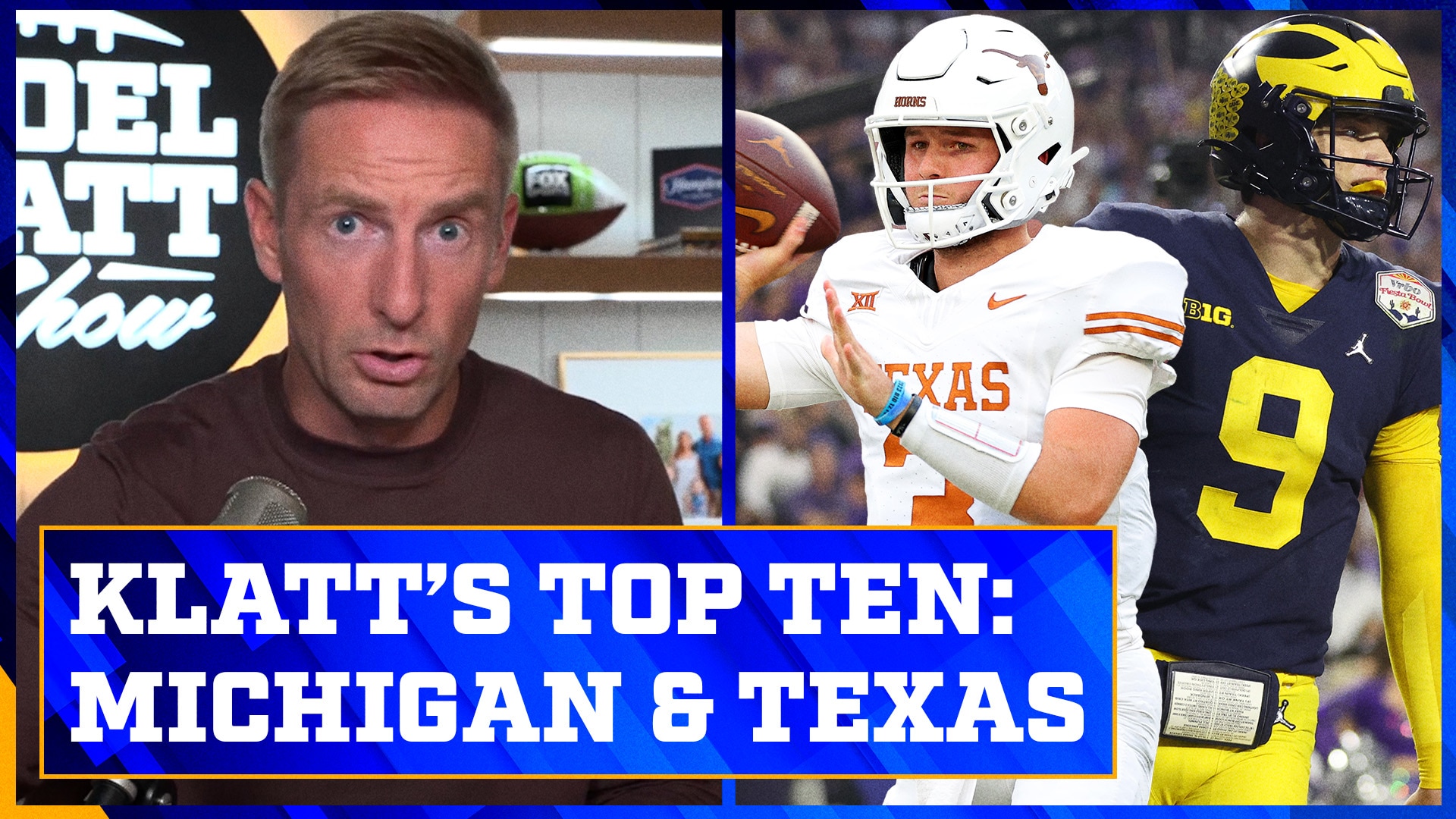 Michigan and Texas headline Joel Klatt’s Top 10 after Week 5 | The Joel Klatt Show
