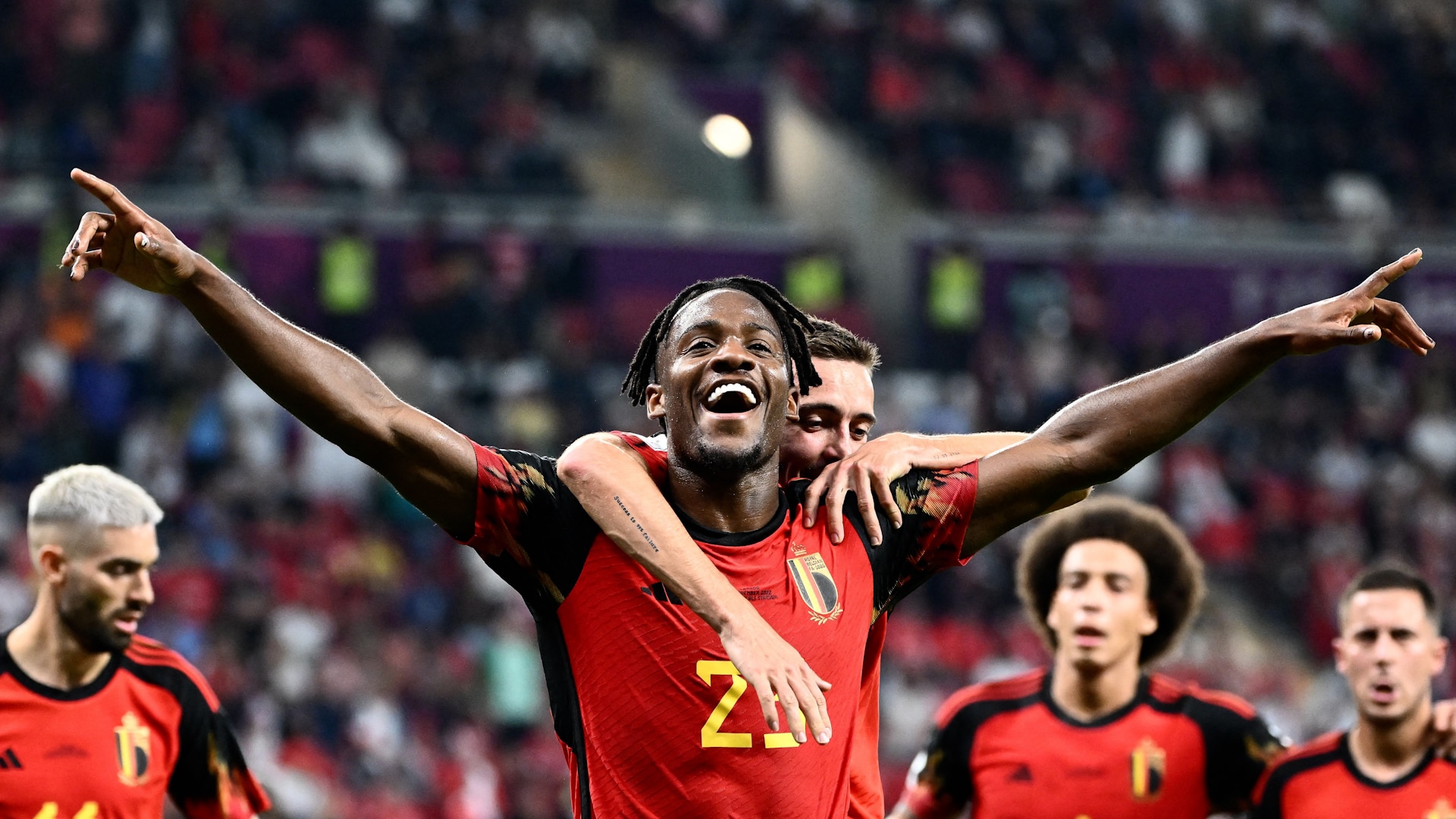 Belgium's Michy Batshuayi scores goal vs. Canada in 44' | 2022 FIFA World Cup